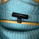 Lane Bryant  Womens Blue Textured Knit Cowl Neck Sweater Sz 26/28 | Comfy Cozy Photo 6