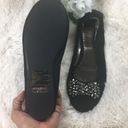 Stuart Weitzman  Suede Bow Embellished Ballet Flats Photo 5