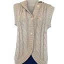 American Eagle Hooded Knit Sleeveless Sweater Vest Photo 0