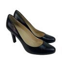 Ralph Lauren Classic Black Leather Pump Womens Size 8B Dress Business Heels Photo 3