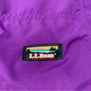 L.L.Bean Vintage  1/2 Zip Rain Coat Windbreaker Hooded Jacket Unisex Size XL Photo 4