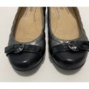 Buckle Black Softspots Quilted Leather Round Toe Slip On Shoes Captoe  Gray 6.5 Photo 4