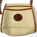 Dooney & Bourke  Vintage Cream Leather Little Lock Bag Photo 5