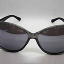 Juicy Couture  Gray Sparkly & Black Sunglasses Photo 6