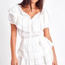 Love Shack Fancy Liv Cotton Ruffled Dress Photo 0