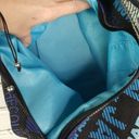 Robin Ruth "JAPAN"  Fabric Purse Tote Zip Closure Black Blue Photo 11