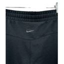 Nike  Yoga Dri-Fit 7/8 Terry Fleece Short Joggers Gray Drawstring Womens Size XS Photo 5