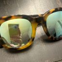 Madewell  blue mirrored and tortoise shell sun glasses Photo 1