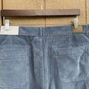 American Eagle NWT  Womens Shorts Blue Gray Corduroy 90s Boyfriend Size 18 Photo 4