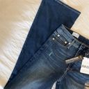 Gap  Flare Jeans Women's Size 2 Blue Mid Wash Distressed 5-Pocket Zip Closure Photo 3