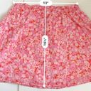 Abound  floral PaperBag mini Skirts pink SMALL Bohemian boho skirt Photo 9