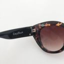 Cole Haan Cat Eye Tortoise Shell Sunglasses Brown Tan Dark Lens Non Prescription Photo 2