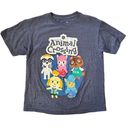 Nintendo  Animal Crossing Heather Navy Blue Adult Tee - Size M Photo 0