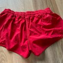 Lululemon Red Hotty Hot Shorts Photo 3