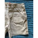 Spanx  Women's Stretch Twill Shorts  Pull On Almond Size Xsmall‎ Photo 2