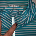 Zella  Run Stripe Half Zip Pullover Shurt Top Small Photo 4