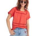 Madewell  Eyelet Angelica Top Photo 0