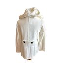 Sebby Womens  High Neck Winter Hooded Toggle Jacket - Sz M Photo 1