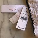 PilyQ NWT  bikini bottoms Large white crochet teeny Photo 3