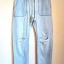 One Teaspoon  Shabbies Drawstring Boyfriend Denim Joggers Size XSmall Photo 1