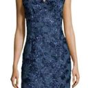 Alex Evenings  ROSETTE & SEQUIN SHEATH DRESS size 10 Photo 1