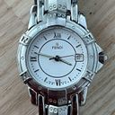 Fendi  Rare Ladies Luxury Watch Registered Model White Dial  Stainless Bracelet Photo 2