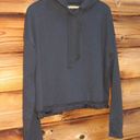 Alala NWT Revolve Black Cropped Hoodie Sweatshirt Photo 4