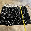 Krass&co NY &  mid rise mini skirt stretchy pull on waist pockets black white XL Photo 1