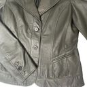 wilson's leather Women's Wilson Maxima Leather 3 Button Vintage Long Sleeve Leather Jacket Large Photo 2