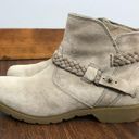 Teva NEW  Delavina Taupe Suede Ankle Boot Sz 6.5 Photo 2