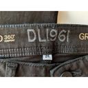 DL1961  Grace Slim Straight Leg Jean Black Mid Rise 24 New Photo 6