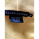 Ralph Lauren Womens Hoodie Yellow Size M Classic Preppy Casual Beach Coastal Photo 2