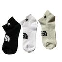 The North Face  Socks 3 Pack (Black, White, Gray) Photo 1