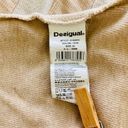 Desigual  Antast Artsy Pullover Shawl Collar Sand Cotton Women’s XL Boho Photo 13