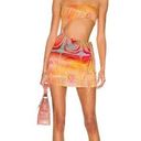 frankie's bikinis  Renee Plisse Dress in Motion Plisse Artwork Med New Photo 0