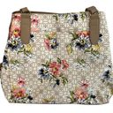 Source Unknown Floral Hobo Shoulder‎ Bag Cream and Pastel Floral Photo 0