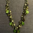 Coldwater Creek Shells And Beads Cluster Y Necklace Photo 1