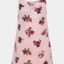 American Eagle NEW NWT  AEO Pink Floral Velvet Cowl Neck Sleeveless Slip Dress XS Photo 2