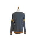 Harry Potter  Gryffinfor House Cardigan Gray Size XL Preppy Wizard Academia Cute Photo 10