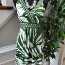 Apt. 9  Women's Green/White Maxi Dress Size PS Photo 1