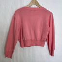 Urban Coco 5/$25  large light pink cardigan crop sweater Photo 2