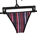 Nwot 2 Pc Padded String Bikini Set Swim Swimsuit Swimwear Stripes Boho Summer Bo Size L Photo 8