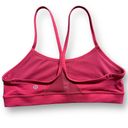 Lululemon  Flow Y Bra IV in Pink Boom Juice Sz. 6 Photo 3