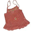 One Step Up  Mango Crochet Festival Babydoll Top size Medium Photo 0