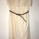 Trixxi  Dress Cream / Off White Lace High-Low Strapless Dress Sz 3X NWT Belted Photo 2