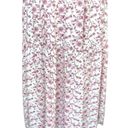 In Bloom  by Jonquil floral midi Nightgown nap dress cottage coquette pink medium Photo 3