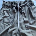 Thread and Supply  paper bag waist cuffed pants, olive green. Women’s size medium Photo 7