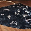 Velvet Butterfly Top Blue Photo 4