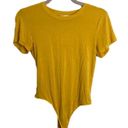 Wilfred Free  mustard t shirt body suit size medium Photo 0