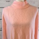 basic editions  Sweater High Neck Diamond Design Front w Pearl Details-XL Photo 1